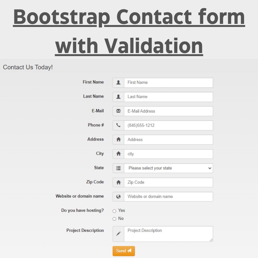 how to create a bootstrap contact form with validation.jpg